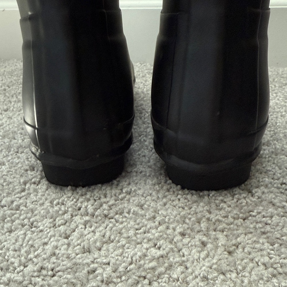 Hunter Original Tall Black Boots - Picture 8 of 12
